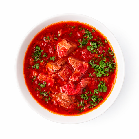 Борщ с мясом