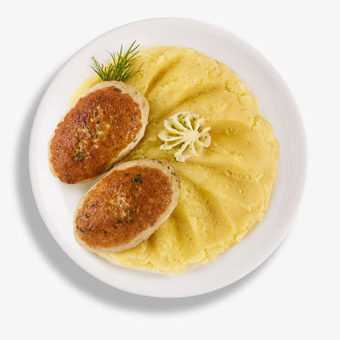 Котлеты Куриные с Пюре