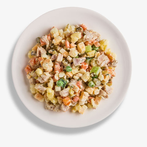 Оливье с курицей