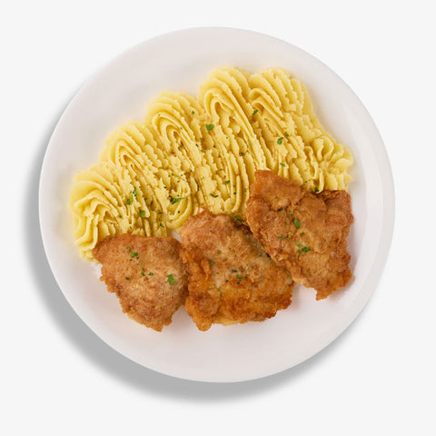 Куриная Отбивная с Пюре