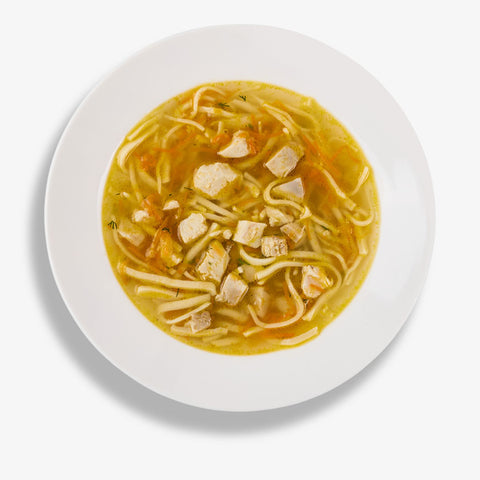 Суп лапша домашняя с курицей