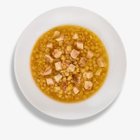Суп Гороховый с Копченой Курицей